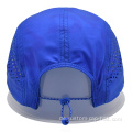 Benutzerdefinierte 5 Panel Blue Mesh Camper Cap